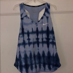 Nike tennis tie dye tank top
